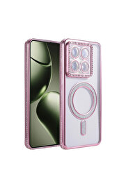 Evi̇mdeyokyok Xi̇aomi̇ Mi̇ 14T Pro Joke Si̇mli̇ Magneti̇csafe Kılıf - Pembe