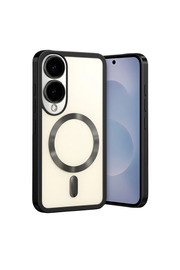 Evi̇mdeyokyok Samsung Galaxy S25 Edge Kross Magneti̇csafe Kapak - Si̇yah