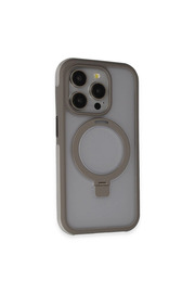 Evi̇mdeyokyok Joko Apple İphone 15 Pro Zorda Ai̇rbag Magsafe Standlı Kapak - Ti̇tan Gri̇