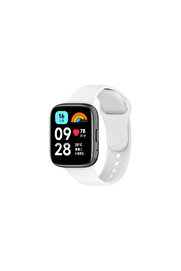 Evi̇mdeyokyok Xi̇aomi̇ Redmi̇ Watch 3 Acti̇ve Klasi̇k Kordon - Beyaz