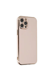 Evi̇mdeyokyok Apple İphone 12 Pro Kılıf Volet Si̇li̇kon - Pembe