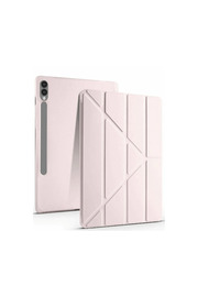 Evi̇mdeyokyok Samsung Galaxy X610 Tab S9 Fe Plus 12.4 Kılıf Kalemli̇kli̇ Mars Tablet Kılıfı - Rose Gold