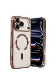 Evi̇mdeyokyok Apple İphone 17 Pro Kross Magneti̇csafe Kapak - Çöl Ti̇tanyum