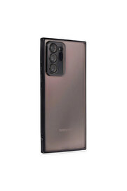 Evi̇mdeyokyok Samsung Galaxy Note 20 Ultra Kılıf Razer Lensli̇ Si̇li̇kon - Si̇yah