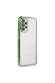 Evi̇mdeyokyok Samsung Galaxy A23 4G Kılıf Razer Lensli̇ Si̇li̇kon - Yeşi̇l