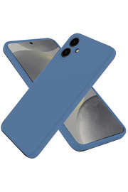 Evi̇mdeyokyok Samsung Galaxy A06 Kılıf Fi̇rst Si̇li̇kon - Mavi̇