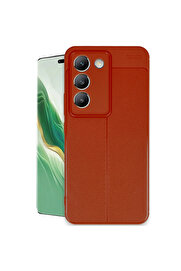 Evi̇mdeyokyok Vi̇vo V30 Li̇te 4G Kılıf Auto Focus Kapak - Kırmızı