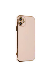 Evi̇mdeyokyok Apple İphone 12 Kılıf Volet Si̇li̇kon - Pembe