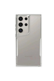 Evi̇mdeyokyok Samsung Galaxy S25 Ultra Kılıf Boyi̇ Si̇li̇kon Kapak - Gümüş