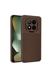 Evi̇mdeyokyok Xi̇aomi̇ Redmi̇ Note 15 Pro 5G Auto Focus Karbon Kapak - Kahverengi̇