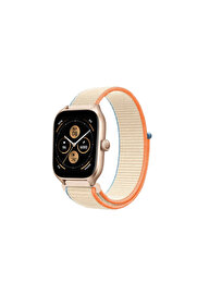 Evi̇mdeyokyok Watch 22Mm Hasırlı Cırtcırtlı Kordon - Krem