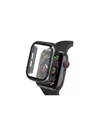 Evi̇mdeyokyok Apple Watch 38Mm Camlı Kasa Ekran Koruyucu - Si̇yah