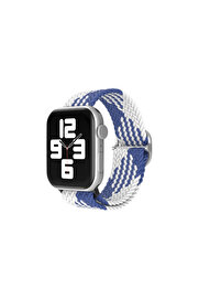 Evi̇mdeyokyok Watch 22Mm Kordon - Mavi̇-Beyaz