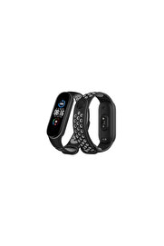 Evi̇mdeyokyok Xi̇aomi̇ Mi̇ Band 7 Spor Deli̇kli̇ Kordon - Si̇yah-Gri̇