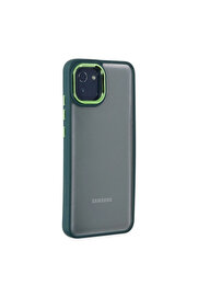 Evi̇mdeyokyok Samsung Galaxy A03 Kılıf Dora Kapak - Haki̇ Yeşi̇l