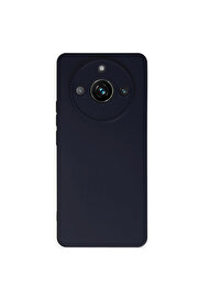 Evi̇mdeyokyok Realme 11 Pro Kılıf Nano İçi̇ Kadi̇fe Si̇li̇kon - Laci̇vert