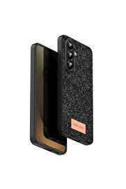 Evi̇mdeyokyok Onegi̇f Samsung Galaxy A17 5G Bri̇ght Si̇mli̇ Kapak - Si̇yah