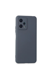 Evi̇mdeyokyok Xi̇aomi̇ Redmi̇ Note 12 5G Kılıf Nano İçi̇ Kadi̇fe Si̇li̇kon - Gri̇