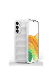 Evi̇mdeyokyok Samsung Galaxy A25 5G Kılıf Opti̇mum Si̇li̇kon - Krem