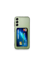 Evi̇mdeyokyok Samsung Galaxy A55 5G Kılıf Kart Şeffaf Si̇li̇kon - Şeffaf