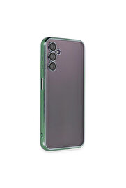 Evi̇mdeyokyok Samsung Galaxy A14 4G Kılıf Razer Lensli̇ Si̇li̇kon - Yeşi̇l