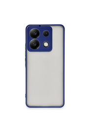 Evi̇mdeyokyok Xi̇aomi̇ Redmi̇ Note 13 Pro 5G Kılıf Montreal Si̇li̇kon Kapak - Laci̇vert