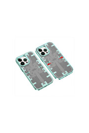 Evi̇mdeyokyok Apple İphone 14 Pro Max Kılıf Mekani̇k Bumper Kapak - Yeşi̇l