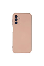 Evi̇mdeyokyok Samsung Galaxy A04S Kılıf Nano İçi̇ Kadi̇fe Si̇li̇kon - Pudra