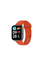 Evi̇mdeyokyok Xi̇aomi̇ Redmi̇ Watch 3 Acti̇ve Klasi̇k Kordon - Turuncu