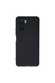 Evi̇mdeyokyok Xi̇aomi̇ Poco F3 Kılıf Nano İçi̇ Kadi̇fe Si̇li̇kon - Laci̇vert