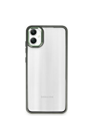 Evi̇mdeyokyok Samsung Galaxy A05 Kılıf Power Si̇li̇kon - Koyu Yeşi̇l