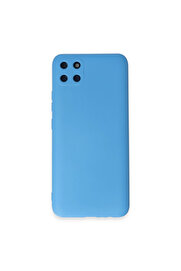 Evi̇mdeyokyok Realme C11 Kılıf Nano İçi̇ Kadi̇fe Si̇li̇kon - Mavi̇