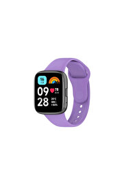 Evi̇mdeyokyok Xi̇aomi̇ Redmi̇ Watch 3 Acti̇ve Klasi̇k Kordon - Li̇la
