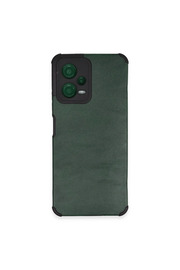 Evi̇mdeyokyok Xi̇aomi̇ Redmi̇ Note 12 5G Kılıf Loop Deri̇ Si̇li̇kon - Yeşi̇l