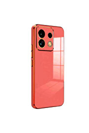 Evi̇mdeyokyok Xi̇aomi̇ Redmi̇ Note 13 5G Kılıf Volet Si̇li̇kon - Kırmızı