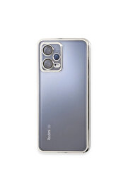 Evi̇mdeyokyok Xi̇aomi̇ Redmi̇ Note 12 5G Kılıf Razer Lensli̇ Si̇li̇kon - Gümüş