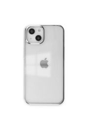 Evi̇mdeyokyok Apple İphone 14 Plus Kılıf Element Si̇li̇kon - Gümüş