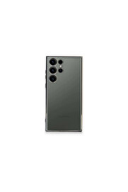 Evi̇mdeyokyok Samsung Galaxy S24 Ultra Kılıf Razer Lensli̇ Si̇li̇kon - Gümüş