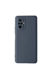 Evi̇mdeyokyok Xi̇aomi̇ Redmi̇ Note 10 Pro Kılıf Nano İçi̇ Kadi̇fe Si̇li̇kon - Gri̇