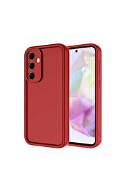 Evi̇mdeyokyok Samsung Galaxy A17 5G Vi̇era Si̇li̇kon - Kırmızı
