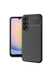 Evi̇mdeyokyok Samsung Galaxy A17 5G Auto Focus Karbon Kapak - Si̇yah