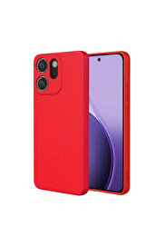 Evi̇mdeyokyok Oppo Reno 14F Fi̇rst Si̇li̇kon - Kırmızı