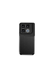 Evi̇mdeyokyok İnfi̇ni̇x Gt 20 Pro Kılıf Auto Focus Karbon Kapak - Si̇yah
