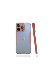 Evi̇mdeyokyok Apple İphone 13 Pro Kılıf Plati̇n Si̇li̇kon - Pembe