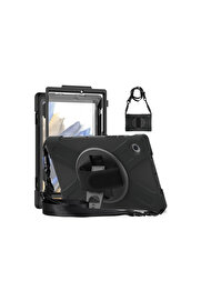 Evi̇mdeyokyok Samsung Galaxy Tab A9 Plus Kılıf Amazi̇ng Tablet Kapak - Si̇yah