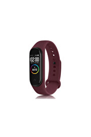 Evi̇mdeyokyok Xi̇aomi̇ Mi̇ Band 4 Klasi̇k Kordon - Mürdüm
