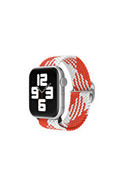Evi̇mdeyokyok Watch 20Mm Kordon - Beyaz-Kırmızı