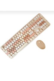 Evi̇mdeyokyok Tr Mofi̇i̇ Sweet Sütlü Çay Klavye Mouse Set