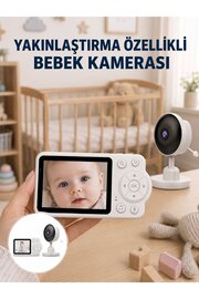 Ethab Giyim Fhss Teknolojili Güvenli Bebek Monitörü Net Görüntü Yeni Nesil - Glst1426-5475