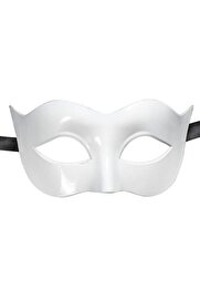 Evi̇mdeyokyok Beyaz Renk Masquerade Kostüm Parti̇si̇ Venedi̇k Balo Maskesi̇